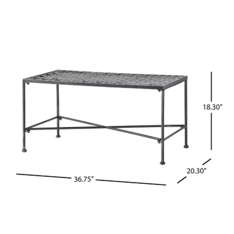 Petra Iron Coffee Table