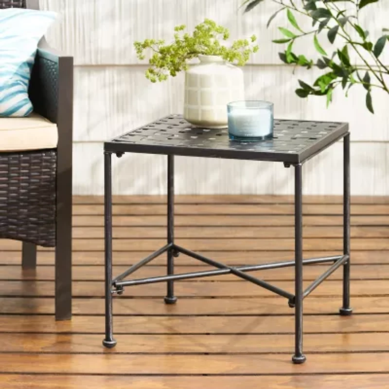 Petra Iron Side Table