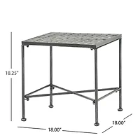 Petra Iron Side Table