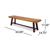 Carlisle Iron Bench