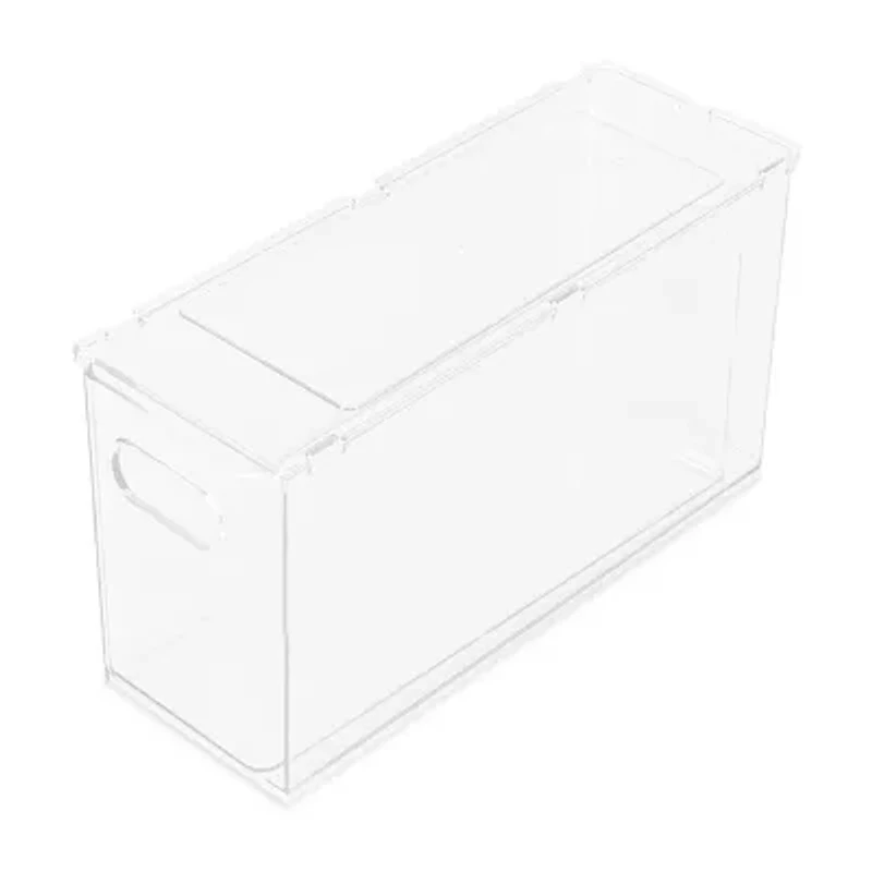 Home Expressions Tall Sliding Single Compartment Storage Bin