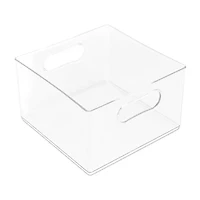 Home Expressions Large Clear Stackable Storage Bin