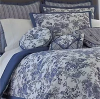 Laurel Manor Toile Garden Cotton Euro Sham