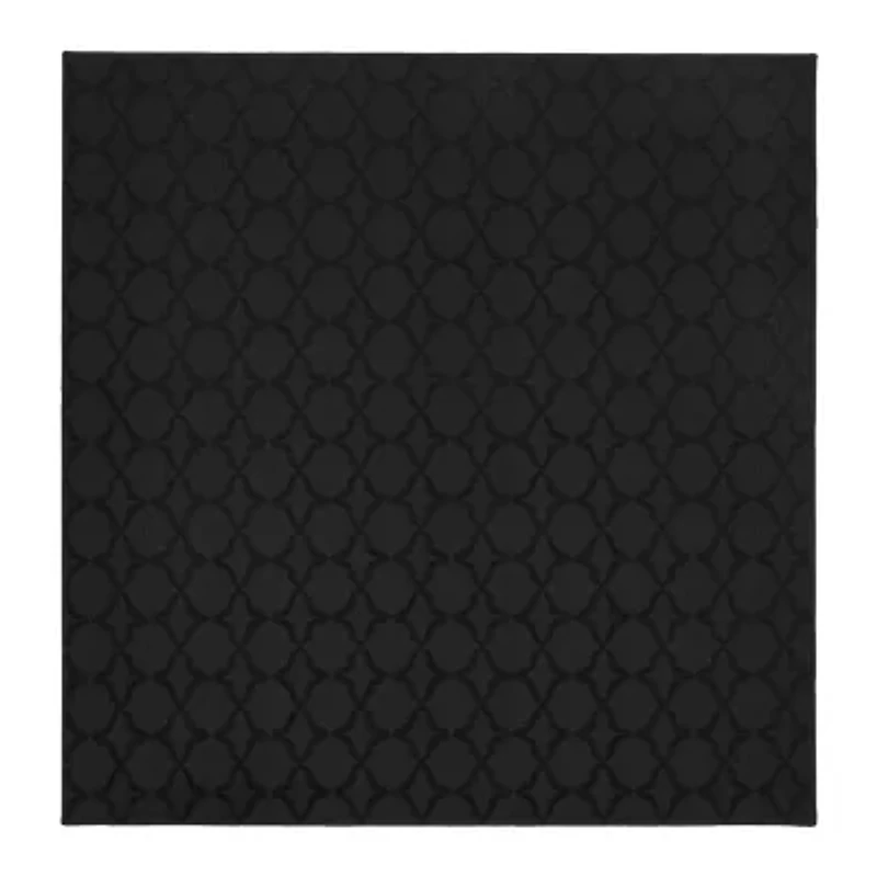 Garland Sparta Geometric Stain Resistant Indoor Square Area Rug