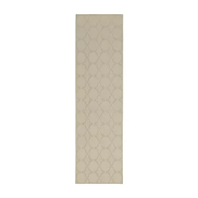 Garland Sparta Geometric Stain Resistant Indoor Rectangular Runner