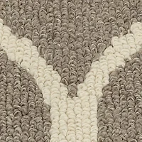 Maples Lattice Skid Resistant Indoor Rectangular Area Rug