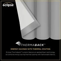 Eclipse Kids Mushroom Grommet Top Blackout Single Curtain Panel