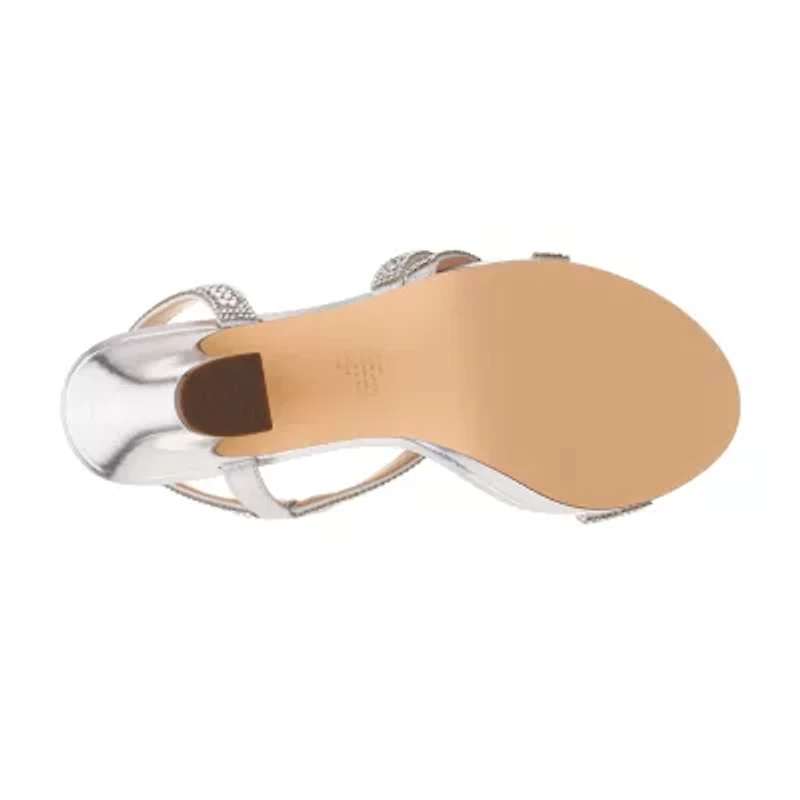 I. Miller Selwyn Womens Round Open Toe Block Heel Pumps