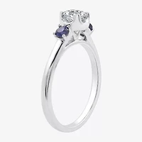 I Said Yes (H-I / I1) Womens 3/4 CT. T.W. Lab Grown White Diamond Sterling Silver Round Bridal Set