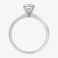 I Said Yes (H-I / I1) Womens 1 CT. T.W. Lab Grown White Diamond Sterling Silver Pear Solitaire Bridal Set