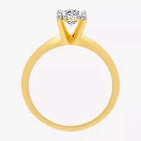 I Said Yes (H-I / I1) Womens 1 CT. T.W. Lab Grown White Diamond 14K Gold Over Silver Sterling Round Bridal Set