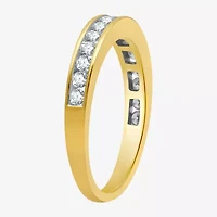 I Said Yes (H-I / I1) Womens 1 CT. T.W. Lab Grown White Diamond 14K Gold Over Silver Sterling Round Bridal Set