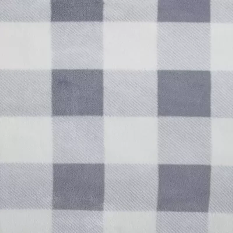 Eddie Bauer Mountain Plaid Washable Lightweight Throw