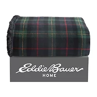 Eddie Bauer Mountain Pine Tartan Washable Lightweight Throw