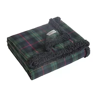 Eddie Bauer Mountain Pine Tartan Washable Lightweight Throw