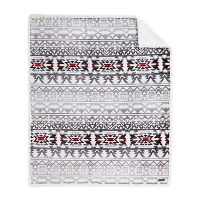 Eddie Bauer Clyde Hill Stripe Washable Lightweight Throw