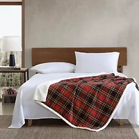Eddie Bauer Mountain Tartan Washable Lightweight Throw