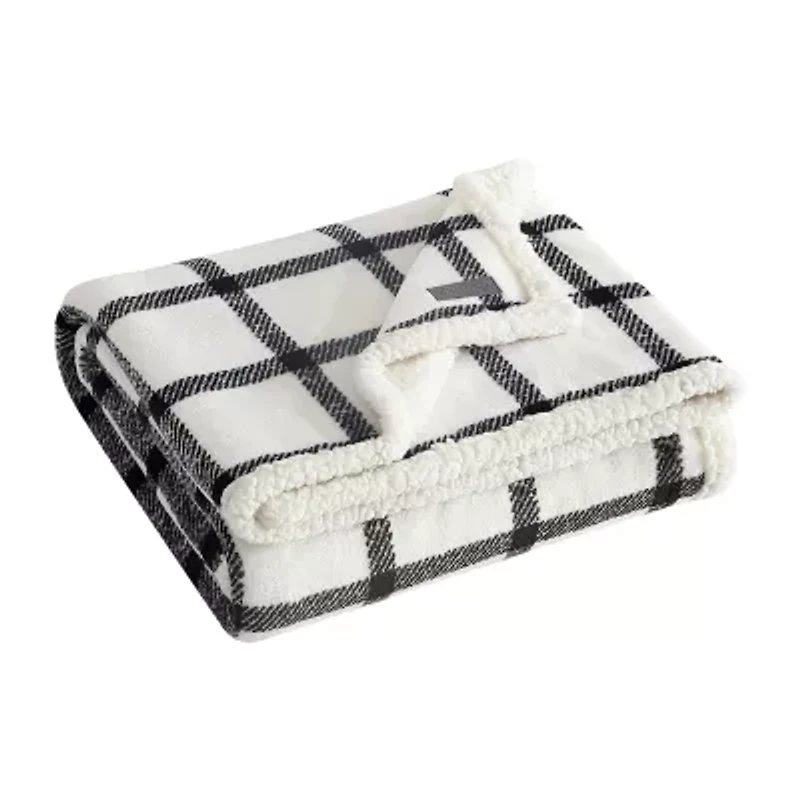 Eddie Bauer Bunkhouse Plaid Washable Lightweight Throw