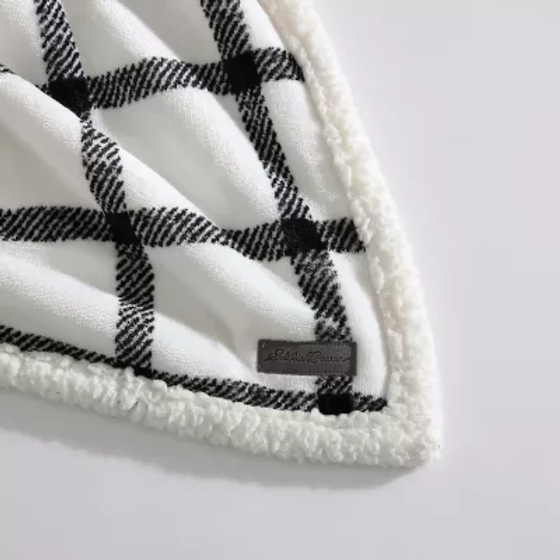 Eddie Bauer Bunkhouse Plaid Washable Lightweight Throw
