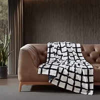 Eddie Bauer Bunkhouse Fur Like Washable Lightweight Throw