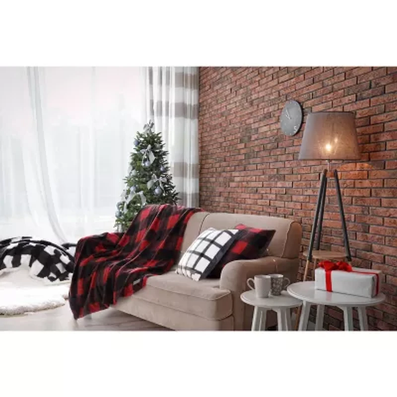 Eddie Bauer Cabin Fur Like Washable Lightweight Throw