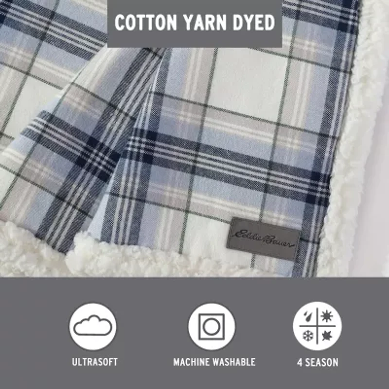 Eddie Bauer Edgewood Washable Lightweight Throw