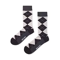Happy Socks LITE Argyle Mens 1 Pair Crew