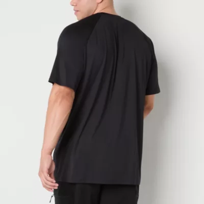 Xersion Activated Cooling Mens Crew Neck Short Sleeve Quick Dry Active Big and Tall T-Shirt