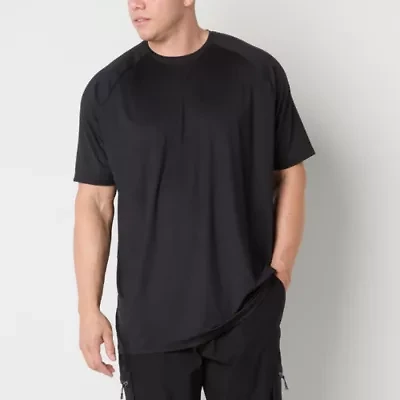 Xersion Activated Cooling Mens Crew Neck Short Sleeve Quick Dry Active Big and Tall T-Shirt
