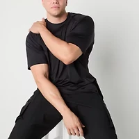 Xersion Activated Cooling Mens Crew Neck Short Sleeve Quick Dry Active Big and Tall T-Shirt