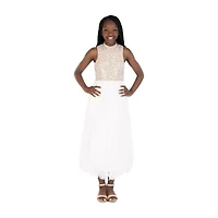 Speechless Big Kid Girls Sleeveless Maxi Dress