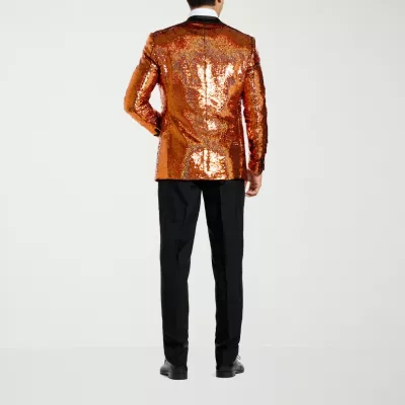 Opposuits Glitzy Sequns Mens 3-pc. Tuxedo