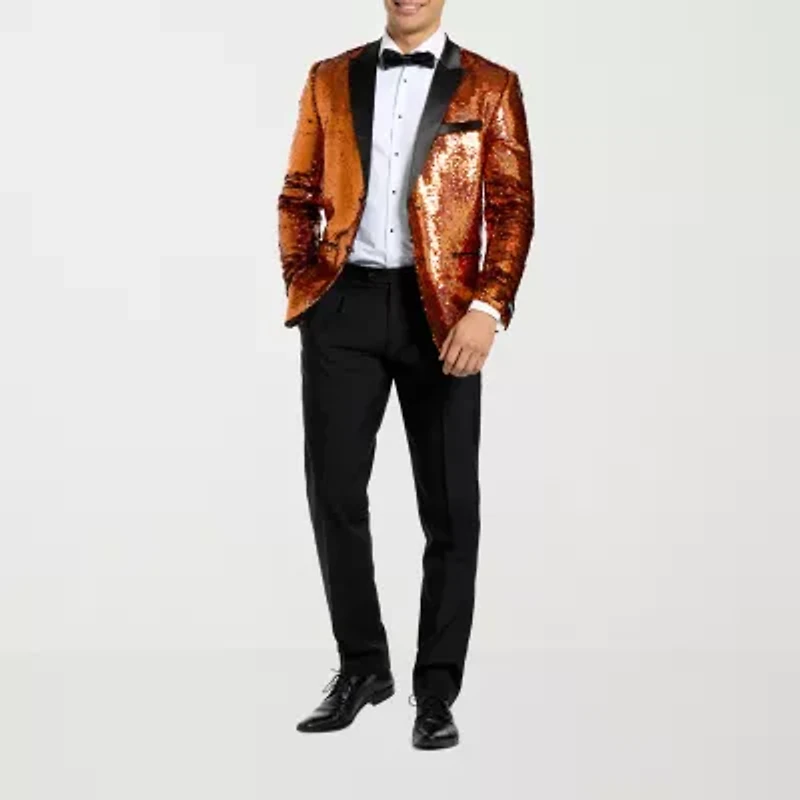 Opposuits Glitzy Sequns Mens 3-pc. Tuxedo