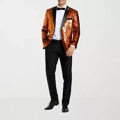 Opposuits Glitzy Sequns Mens 3-pc. Tuxedo