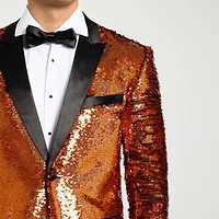 Opposuits Glitzy Sequns Mens 3-pc. Tuxedo