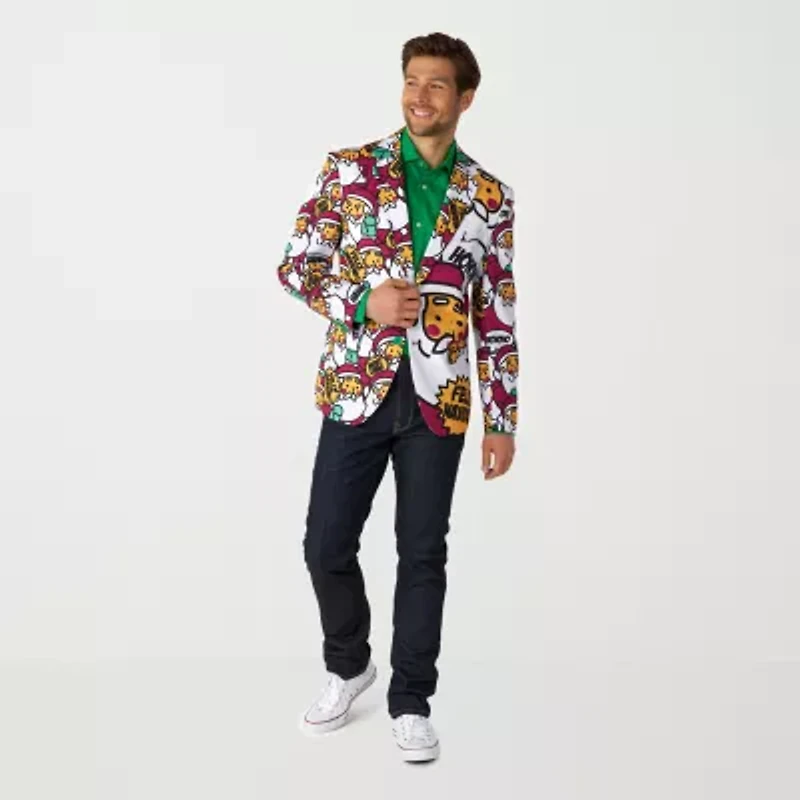 OppoSuits Mens Christmas Cool Claus Blazer