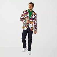 OppoSuits Mens Christmas Cool Claus Blazer