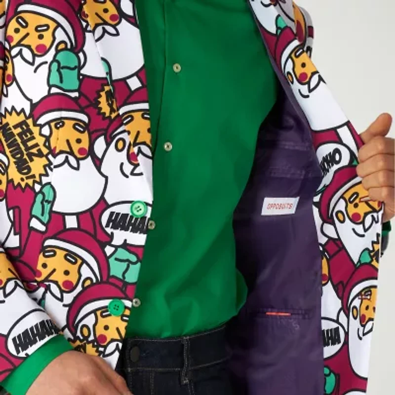 OppoSuits Mens Christmas Cool Claus Blazer