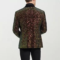 OppoSuits Deluxe Mens Dinner Jacket Amber Sequins