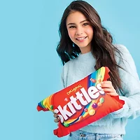 Iscream Skittles Microbead Pillow