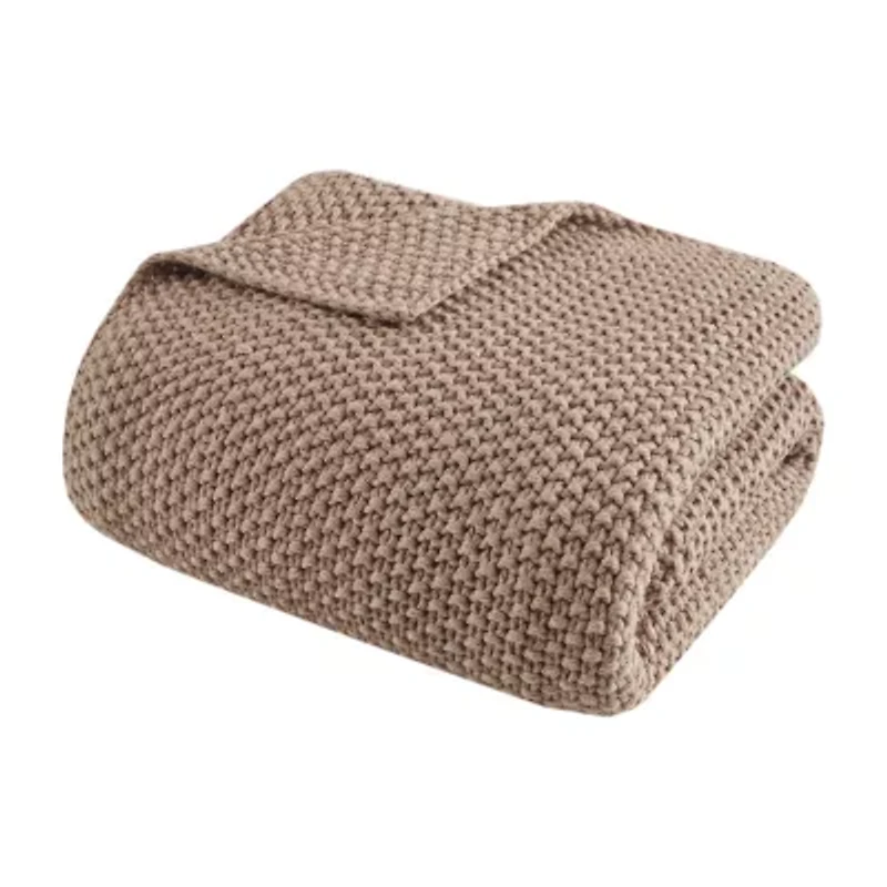INK+IVY Bree Knit Washable Midweight Throw