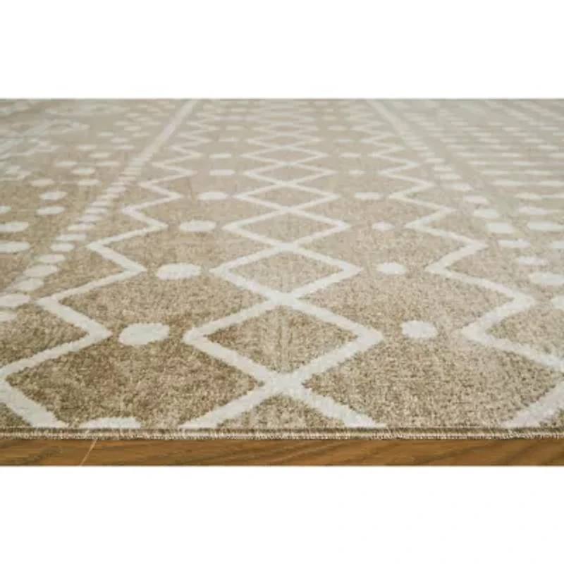 Signature Design by Ashley® Bunchly Washable Indoor Rectangular Area Rug