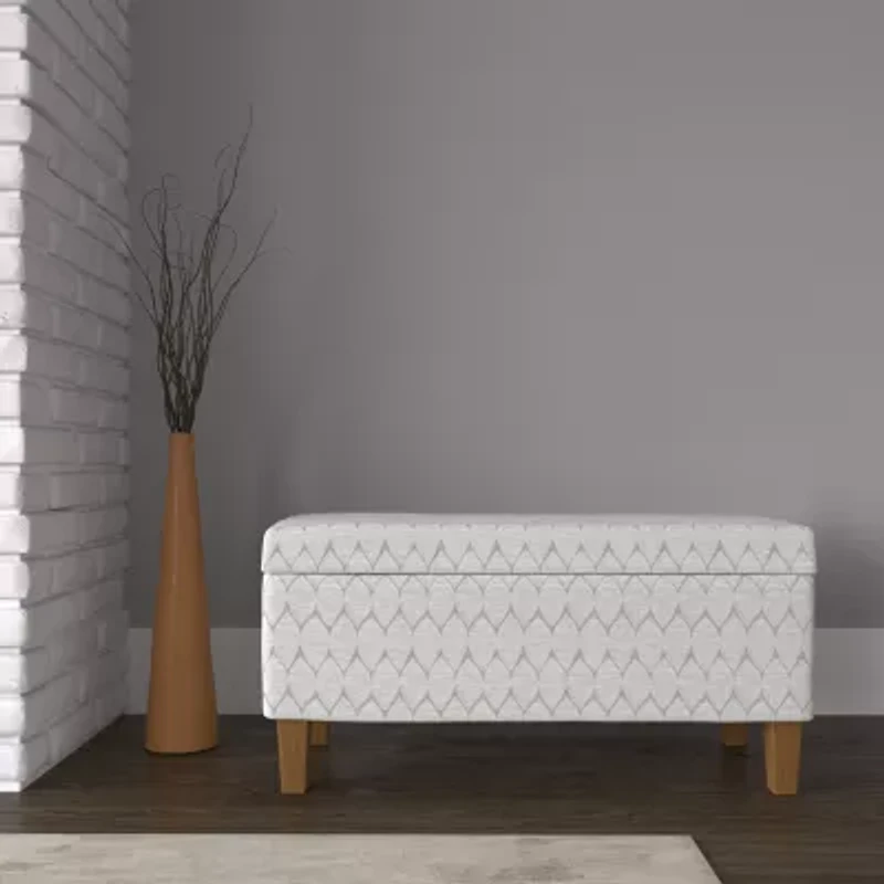 Homepop Storage Bench
