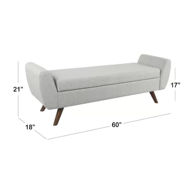 Homepop Storage Bench