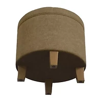 Homepop Storage Tufted Lift-Top Ottoman