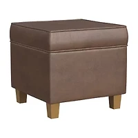 Homepop Storage Lift-Top Upholstered Ottoman