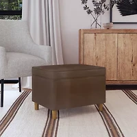 Homepop Dinah Storage Lift-Top Upholstered Ottoman