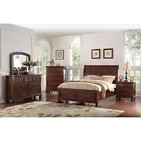 Hudson 3-Drawer Nightstand