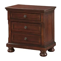 Hudson 3-Drawer Nightstand