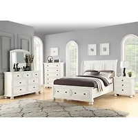 Wright 3-Drawer Nightstand